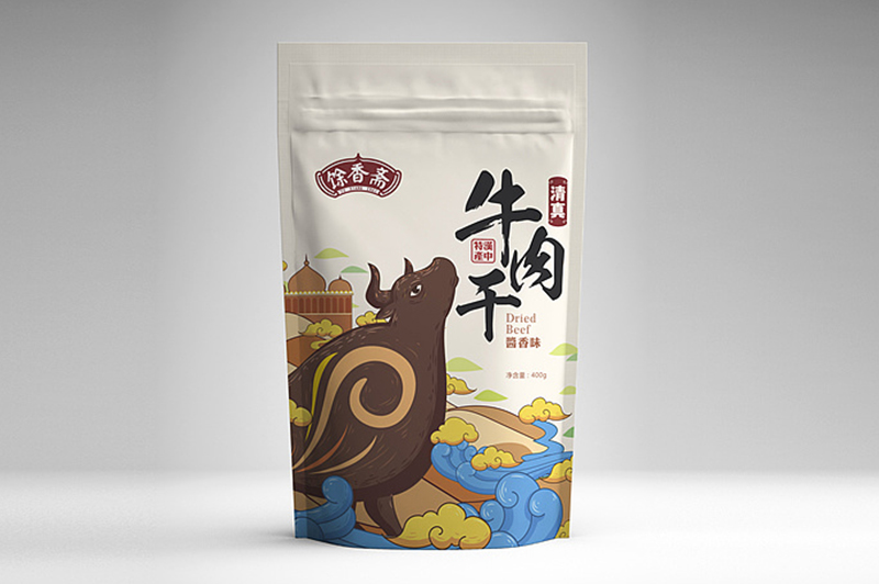 牛肉干包裝設(shè)計(jì)有什么技巧？